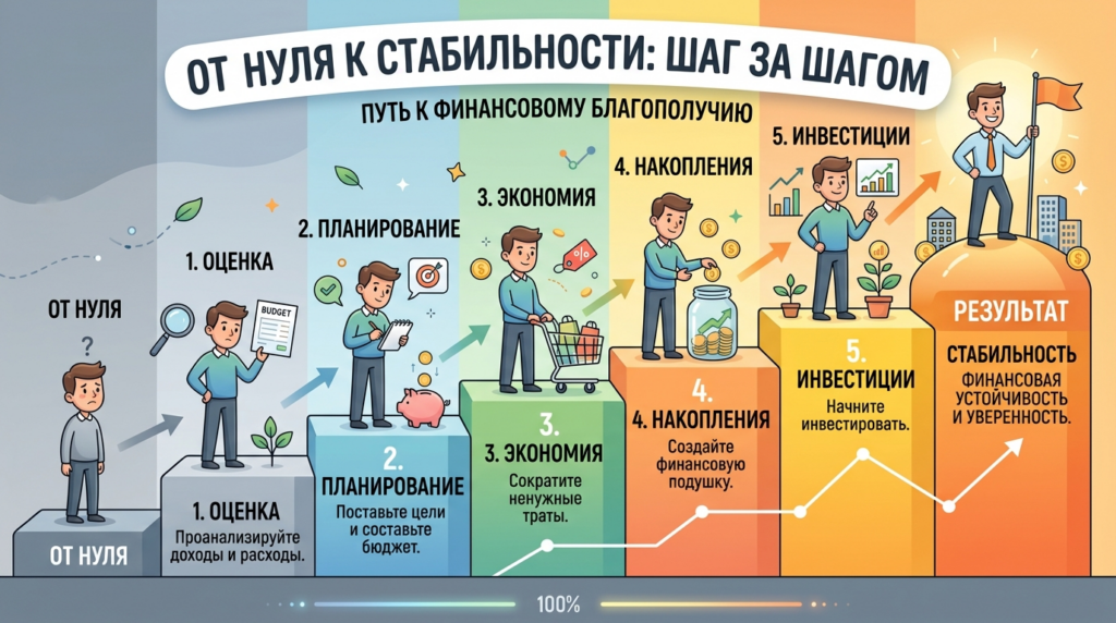 От нуля к стабильности: шаг за шагом